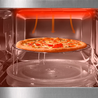 Cecotec ProClean 8110 Full Inox 1000W 28L con Grill Microondas Cecotec ProClean 8110 Full Inox 1000W 28L con Grill Microondas