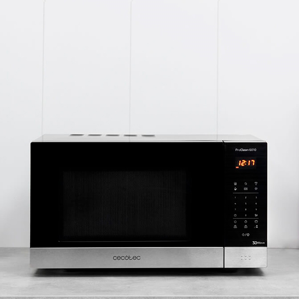 Cecotec ProClean 6010 Negro 800W 23L  Microondas Cecotec ProClean 6010 Negro 800W 23L  Microondas