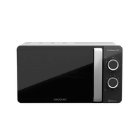 Cecotec ProClean 3150 Negro y Plata 700W 20L con Grill  Microondas