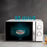 Cecotec ProClean 2110 Blanco 700W 20L con Grill  Microondas