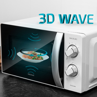 Cecotec ProClean 2010 Blanco 700W 20L Microondas Cecotec ProClean 2010 Blanco 700W 20L Microondas