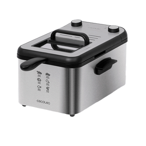 Cecotec CleanFry Infinity 3000 Full Inox 2400W Capacidad 3L Freidora Cecotec CleanFry Infinity 3000 Full Inox 2400W Capacidad 3L Freidora