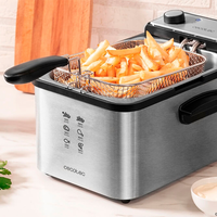 Cecotec CleanFry Infinity 3000 Full Inox 2400W Capacidad 3L  Freidora