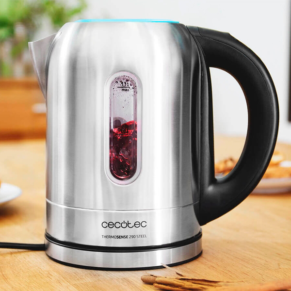 Cecotec ThermoSense 290 Steel 2200W 17L  Hervidor de Agua Cecotec ThermoSense 290 Steel 2200W 17L  Hervidor de Agua