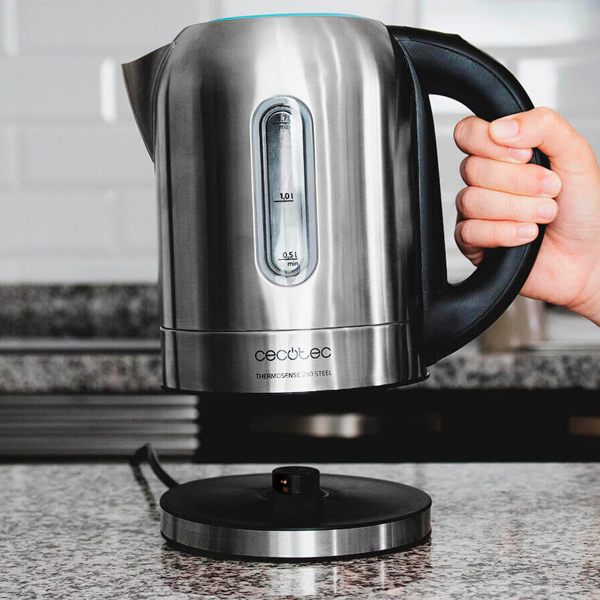 Cecotec ThermoSense 290 Steel 2200W 17L  Hervidor de Agua Cecotec ThermoSense 290 Steel 2200W 17L  Hervidor de Agua