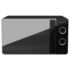 Cecotec ProClean 3140 Mirror Negro 700W 20L con Grill  Microondas
