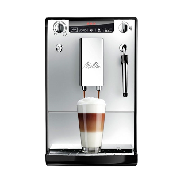 Melitta Caffeo Solo amp Milk E953102 Silver  Cafetera Melitta Caffeo Solo amp Milk E953102 Silver  Cafetera