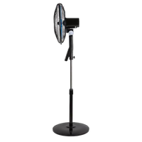 Orbegozo SF 0642 Ventilador de Pie con Mando a Distancia y Temporizador  Modos Silent Night y Nature  Gran Caudal de Aire  Oscilacion Automatica  Altura Regulable  Diseño Moderno