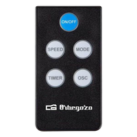 Orbegozo SF 0642 Ventilador de Pie con Mando a Distancia y Temporizador  Modos Silent Night y Nature  Gran Caudal de Aire  Oscilacion Automatica  Altura Regulable  Diseño Moderno