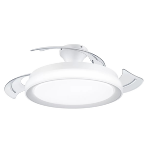 PHILIPS Bliss  Ventilador de techo retráctil Blanco 3528W Led