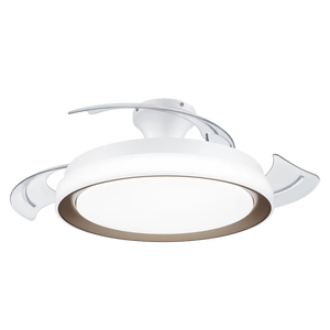 PHILIPS Bliss  Ventilador de techo retráctil Dorado 3528W Led