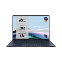 Asus ZenBook UX3405CA-PZ284W | Portátil Intel Core Ultra 7 255H 16GB DDR5 1TB NVMe 14 Asus ZenBook UX3405CA-PZ284W | Portátil Intel Core Ultra 7 255H 16GB DDR5 1TB NVMe 14