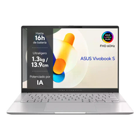 ASUS Vivobook S 14 OLED M5406WAQD088W  Portátil AMD Ryzen AI 9 HX 370 32GB DDR5 1TB NVMe 14 WUXGA OLED Windows 11 Home