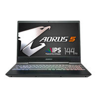 Gigabyte AORUS 5 i7 9750 16GB 512GB SSD 1650 W10  Portátil