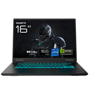 Gigabyte A16 CVHI3ES894SD  Portátil Intel Core i7 13620H 16GB DDR5 1TB NVMe 16 WUXGA 165Hz NVIDIA RTX 5060 FreeDOS