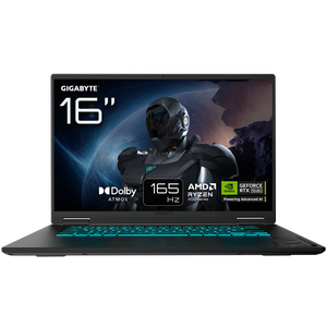 Gigabyte A16 3WHK3ES864SD  Portátil AMD Ryzen 7 260 32GB DDR5 1TB NVMe RTX 5070 WUXGA 16 165Hz IPS FreeDOS
