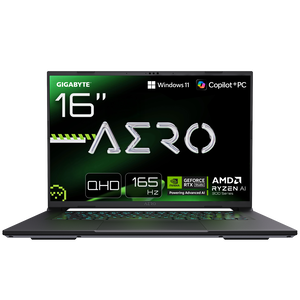 Gigabyte AERO X16 1VH93ESC64DH  Portátil Ryzen AI 7 350 32GB DDR5 1TB NVMe RTX 5060 16 WQXGA Windows 11 Home