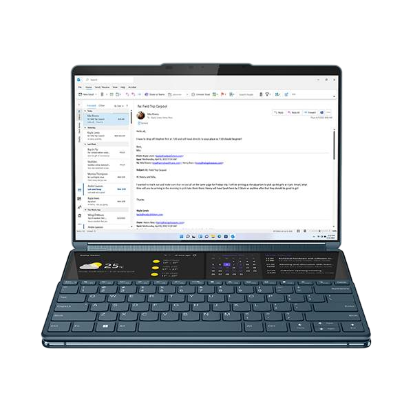 Lenovo Yoga Book9 13IRU8  Portátil Intel Core i7 1355U 16GB RAM 1TB NVMe 133 2880 x 1800 Windows 11 Home Lenovo Yoga Book9 13IRU8  Portátil Intel Core i7 1355U 16GB RAM 1TB NVMe 133 2880 x 1800 Windows 11 Home