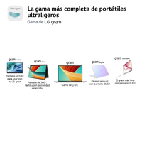 Portátil LG Gram 14Z90RGAP75B Intel Core i7 1360P 16GB DDR5 512GB NVMe 14 WUXGA Windows 11 Pro Portátil LG Gram 14Z90RGAP75B Intel Core i7 1360P 16GB DDR5 512GB NVMe 14 WUXGA Windows 11 Pro