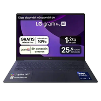 LG gram Pro 16Z90TS | Port&aacute;til Intel Core Ultra 9 288V 32GB DDR5 1TB NVMe 16" WQXGA IPS Windows 11 Home