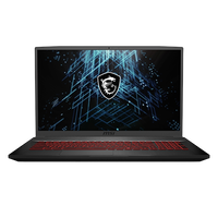 MSI GF75 Thin 10UE017XES Intel i7 10750H 16GB RAM  512GB SSD RTX 3060 173 144Hz FreeDOS  Portátil