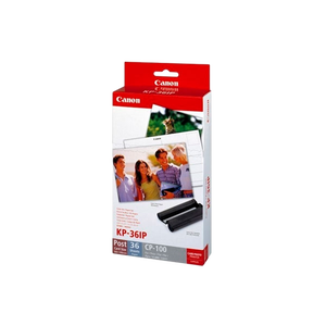 Canon KC36IP Cartucho de Tinta y Papel Fotográfico Canon KC36IP Cartucho de Tinta y Papel Fotográfico