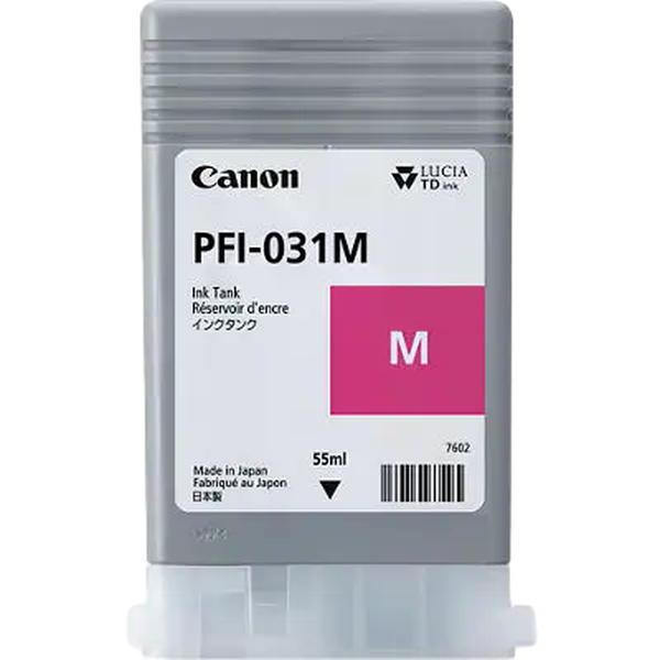 Canon PFI031 Magenta Cartucho de Tinta Original 6265C001 Canon PFI031 Magenta Cartucho de Tinta Original 6265C001