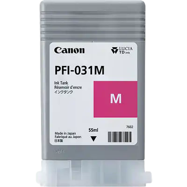 Canon PFI031 Magenta Cartucho de Tinta Original 6265C001 Canon PFI031 Magenta Cartucho de Tinta Original 6265C001