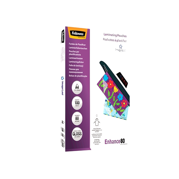 Fellowes A4 80micras 100uds Fundas de Plastificar Fellowes A4 80micras 100uds Fundas de Plastificar