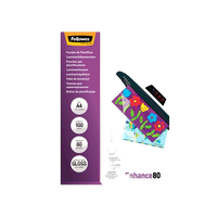 Fellowes A4 80micras 100uds Fundas de Plastificar Fellowes A4 80micras 100uds Fundas de Plastificar