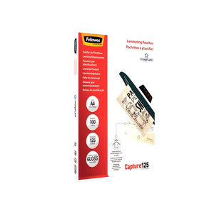 Fellowes A4 125micras 100uds  Fundas de Plastificar