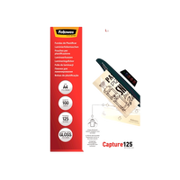 Fellowes A4 125micras 100uds  Fundas de Plastificar