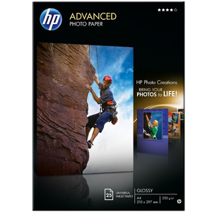 HP Papel fotográfico Advanced Satinado Tinta A4 Papel HP Papel fotográfico Advanced Satinado Tinta A4 Papel