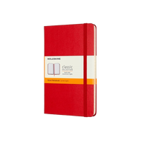 Moleskine Cuaderno Classic Rayas Tapa Dura Roja Talla L