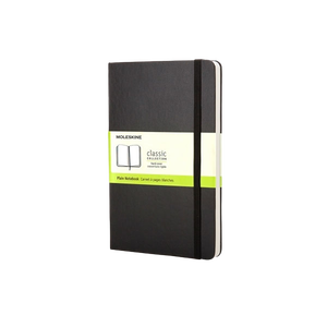 Moleskine Cuaderno Classic Liso Tapa Dura Negra Talla L