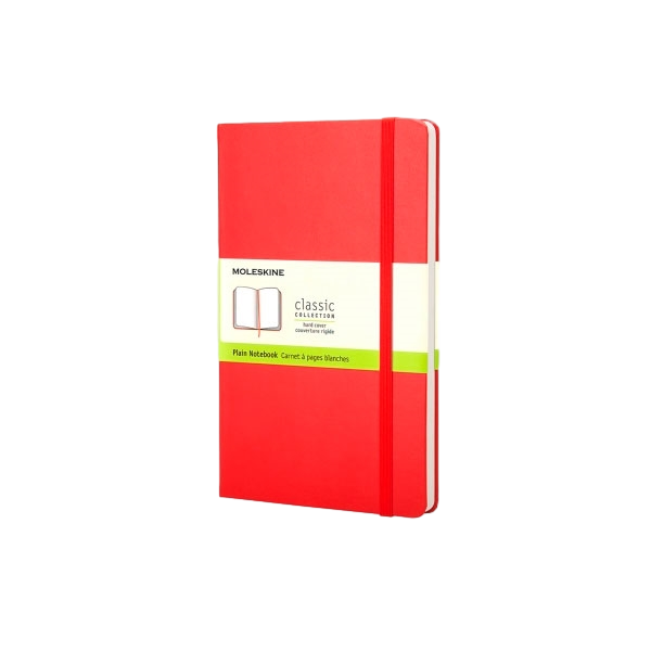 Moleskine Cuaderno Classic Liso Tapa Dura Roja Talla L Moleskine Cuaderno Classic Liso Tapa Dura Roja Talla L