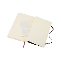 Moleskine Cuaderno Classic Rayas Tapa Blanda Negra Talla P