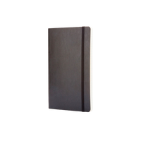 Moleskine Cuaderno Classic Rayas Tapa Blanda Negra Talla P