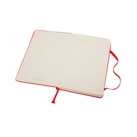 Moleskine Cuaderno Classic Rayas Tapa Dura Roja Talla P