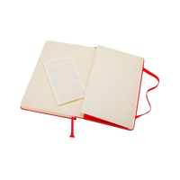 Moleskine Cuaderno Classic Rayas Tapa Dura Roja Talla P