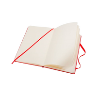 Moleskine Cuaderno Classic Liso Tapa Dura Roja Talla P