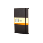 Moleskine Cuaderno Classic Rayas Tapa Dura Negra Talla P
