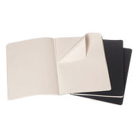Moleskine Cuaderno Cahier Journals Pack de 3 Lisa Negro Talla XL 19x26cm Moleskine Cuaderno Cahier Journals Pack de 3 Lisa Negro Talla XL 19x26cm