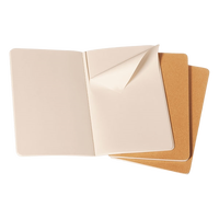 Moleskine Cuaderno Cahier Journals Pack de 3 Lisa Marrón Kraft Talla L 13x21cm Moleskine Cuaderno Cahier Journals Pack de 3 Lisa Marrón Kraft Talla L 13x21cm