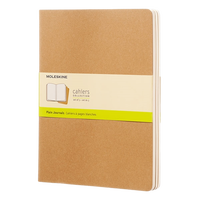Moleskine Cuaderno Cahier Journals Pack de 3 Lisa Marrón Kraft Talla P 19x26cm Moleskine Cuaderno Cahier Journals Pack de 3 Lisa Marrón Kraft Talla P 19x26cm