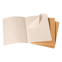Moleskine Cuaderno Cahier Journals Pack de 3 Lisa Marrón Kraft Talla P 19x26cm Moleskine Cuaderno Cahier Journals Pack de 3 Lisa Marrón Kraft Talla P 19x26cm