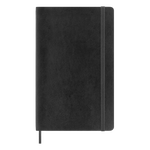 Moleskine Cuaderno Classic Tapa Blanda Cuadrícula Negro Talla L 13x21cm