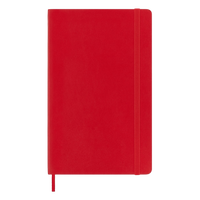 Moleskine Cuaderno Classic Tapa Blanda Rayado Rojo Escarlata Talla L 13x21cm Moleskine Cuaderno Classic Tapa Blanda Rayado Rojo Escarlata Talla L 13x21cm