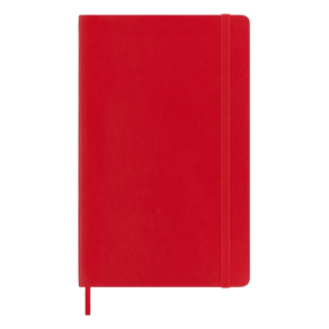 Moleskine Cuaderno Classic Tapa Blanda Rayado Rojo Escarlata Talla L 13x21cm