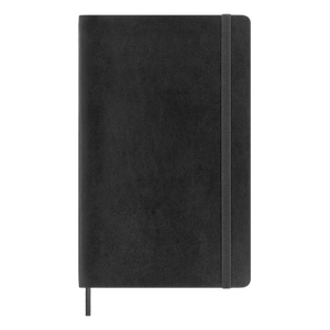 Moleskine Cuaderno Classic Tapa Blanda Rayado Negro Talla L 13x21cm